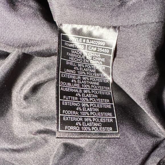 BB Dakota Women’s Black Evening Party Velvet Blazer Jacket Size S - Picture 6 of 12